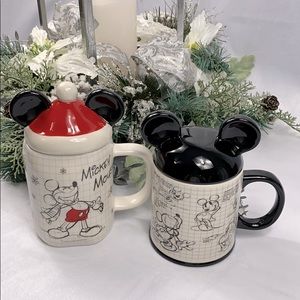 Disney Mickey Mouse mug set